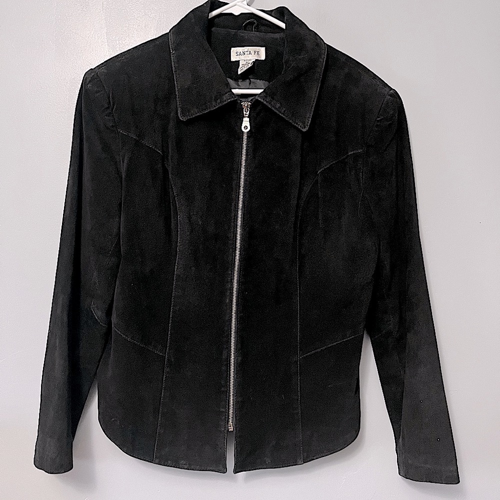 Vintage Santa Fe Southwestern Suede Jacket